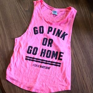 PINK Victoria's Secret Bright Pink Tank